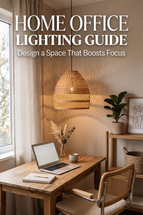 Home Office Lighting Guide - How to Design a Space That Boosts Focus
