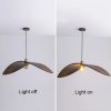 Wabi Sabi Wing Wood Pendant Light On Off