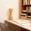 Handwoven Bamboo Table Lamp Wicker Light Fixture Desk Bookshelf Decor